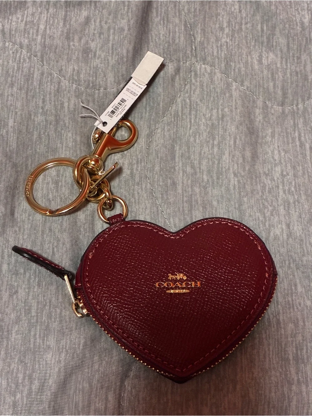 Coach heart shaped
